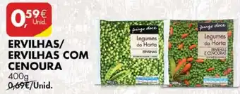 Pingo Doce Ervilhas/Ervilhas com Cenoura 400g promoção