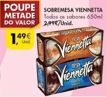 Pingo Doce Sobremesa Viennetta 650ml promoção