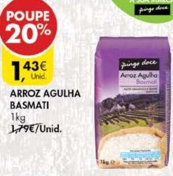 Arroz Agulha Basmati 1kg