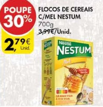 Flocos de Cereais C/Mel Nestum 700g