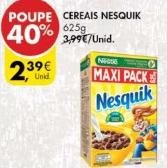 Pingo Doce Cereais Nesquik 625g promoção