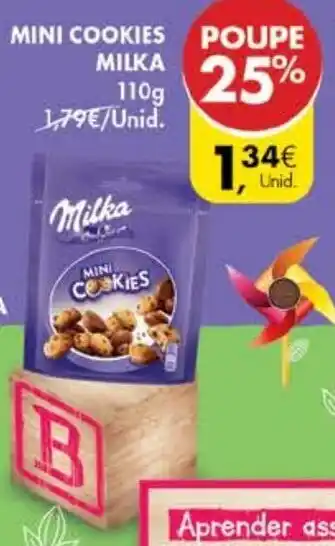 Mini Cookies Milka 110g