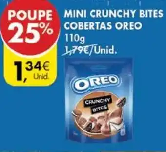 Pingo Doce Mini Crunchy Bites Cobertas Oreo 110g promoção