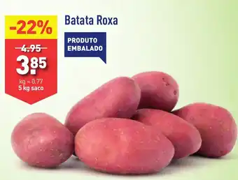 ALDI Batata Roxa promoção