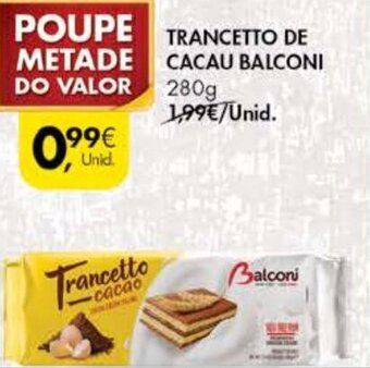 Trancetto de Cacau Balconi 280g