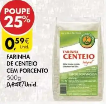 Farinha de Centeio cem Porcento 500g