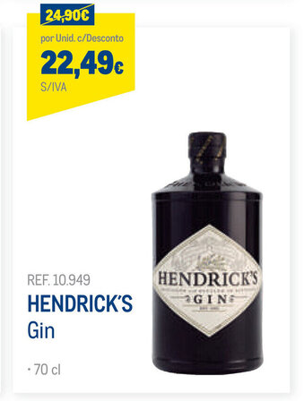 Hendrick's Gin 70cl