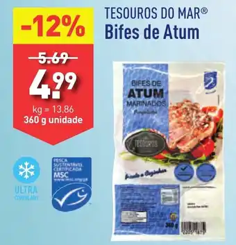 TESOUROS DO MAR Bifes de Atum