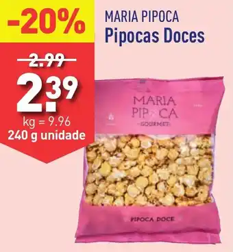 ALDI MARIA PIPOCA Pipocas Doces promoção