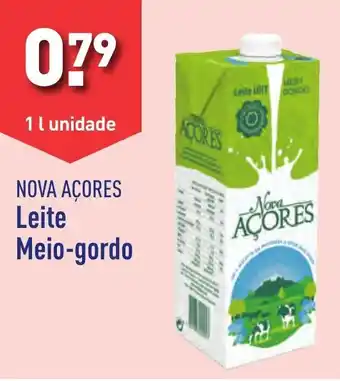 ALDI NOVA AÇORES Leite Meio-gordo promoção