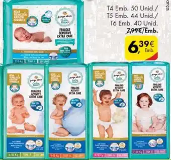 Pingo Doce Pingo Doce Cuida Bebe T4 50 Unid/T5 44 Unid/T6 40 Unid promoção