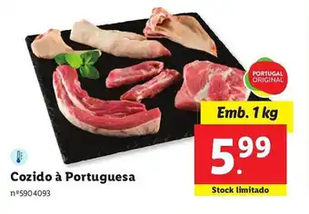 Lidl Cozido à Portuguesa Emb. 1 kg promoção