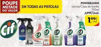 Pingo Doce Power & Shine CIF 750ml promoção