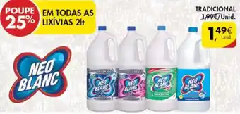 Pingo Doce Neo Blanc Tradicional 2lt promoção