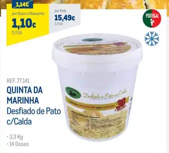Makro Quinta da Marinha Desfiado de Pato c/Calda 3,3kg promoção