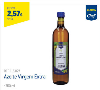 Makro Azeite Virgem Extra 750ml promoção