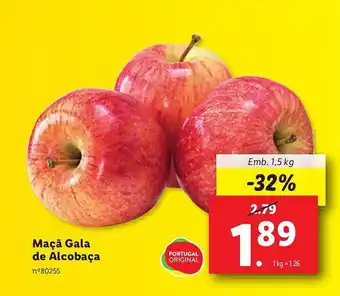 Lidl Maçã Gala de Alcobaça emb. 1.5kg promoção