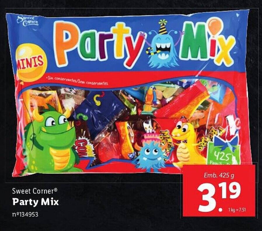 Promoção Sweet Corner Party Mix Emb. 425 g em Lidl