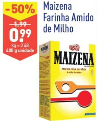 ALDI Maizena Farinha Amido de Milho 400g promoção