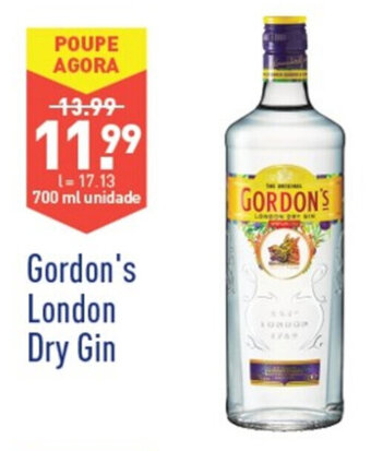 Gordon's London Dry Gin 700ml