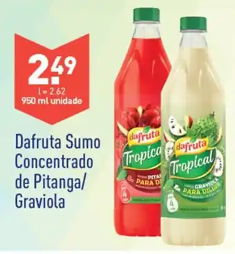 ALDI Dafruta Sumo Concentrado de Pitanga/Graviola 950ml promoção