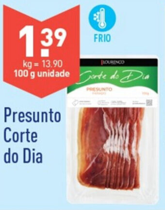 ALDI Presunto Corte do Dia 100g promoção