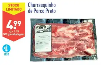 ALDI Churrasquinho de Porco Preto 500g promoção