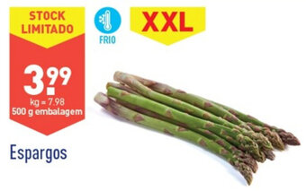ALDI Espargos 500g promoção