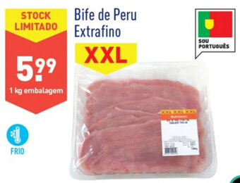ALDI Bife de Peru Extrafino XXL 1kg promoção