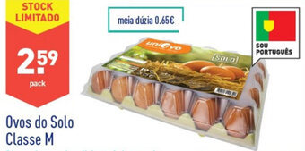 ALDI Ovos do Solo Classe M promoção