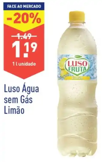 ALDI Luso Água Gás Limão 1L promoção