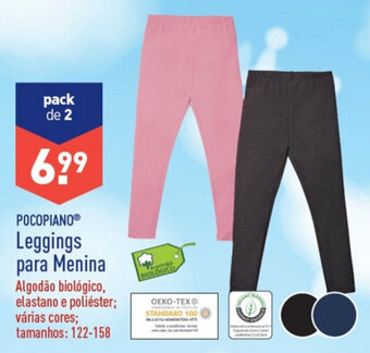 Pocopiano Leggings para Menina 122-158