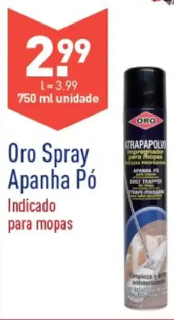 ALDI Oro Spray Apanha Pó 750ml promoção