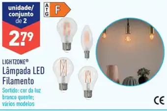 ALDI Lâmpada LED Filamento promoção