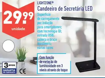 ALDI Candeeiro de Scretária LED promoção