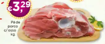 Bolama På de porco c/osso kg promoção