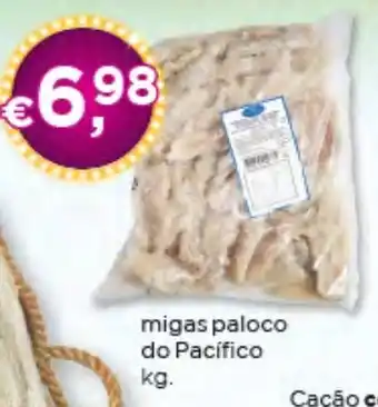 Bolama migas paloco do Pacifico promoção