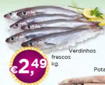 Bolama Verdinhos frescos kg. promoção
