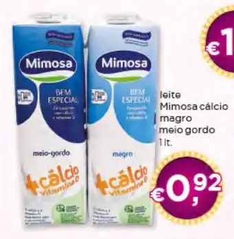 Bolama leite Mimosa cálcio magro meio gordo 1 lt. promoção