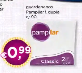 Bolama guardanapos Pampilar f.dupla c/90 promoção