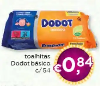 toalhitas Dodot básico c/54