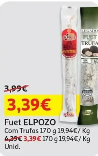 Auchan Fuet ELPOZO promoção