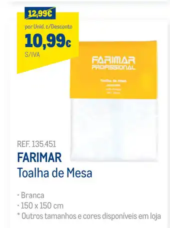 Makro Famimar Toalha de Mesa 150x150cm promoção