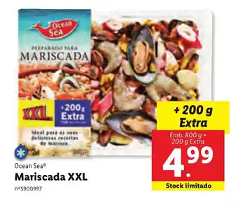 Lidl Mariscada XXL +200g promoção