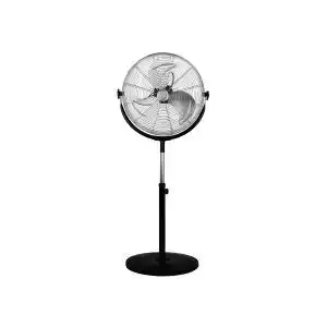 Brico Depôt Ventilador industrial de pie en aluminio 120w con altura regulable promoção