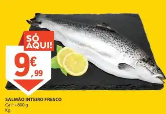 E.Leclerc SALMÃO INTEIRO FRESCO Cal.: +800 g Kg promoção
