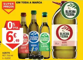 E.Leclerc EM TODA A MARCA AZEITE PET 750 ml promoção
