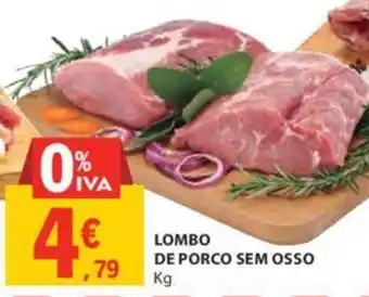 E.Leclerc LOMBO DE PORCO SEM OSSO Kg promoção