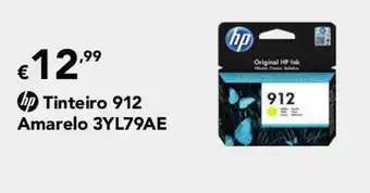 HP Tinteiro 912 Amarelo 3YL79AE