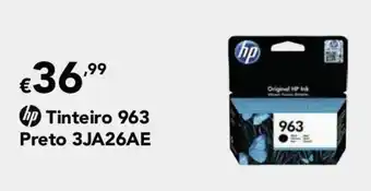 HP Tinteiro 963 Preto 3JA26AE